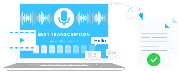 Automatically create transcripts of your podcasts and video. Review, edit and publish.